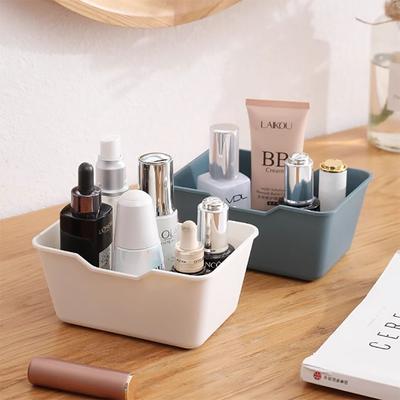 Desktop Storage Box Sundry Storage Basket Snack Holder Plastic Cosmetic Storage Box Makeup Sorting Box Kitchen Sorting Box