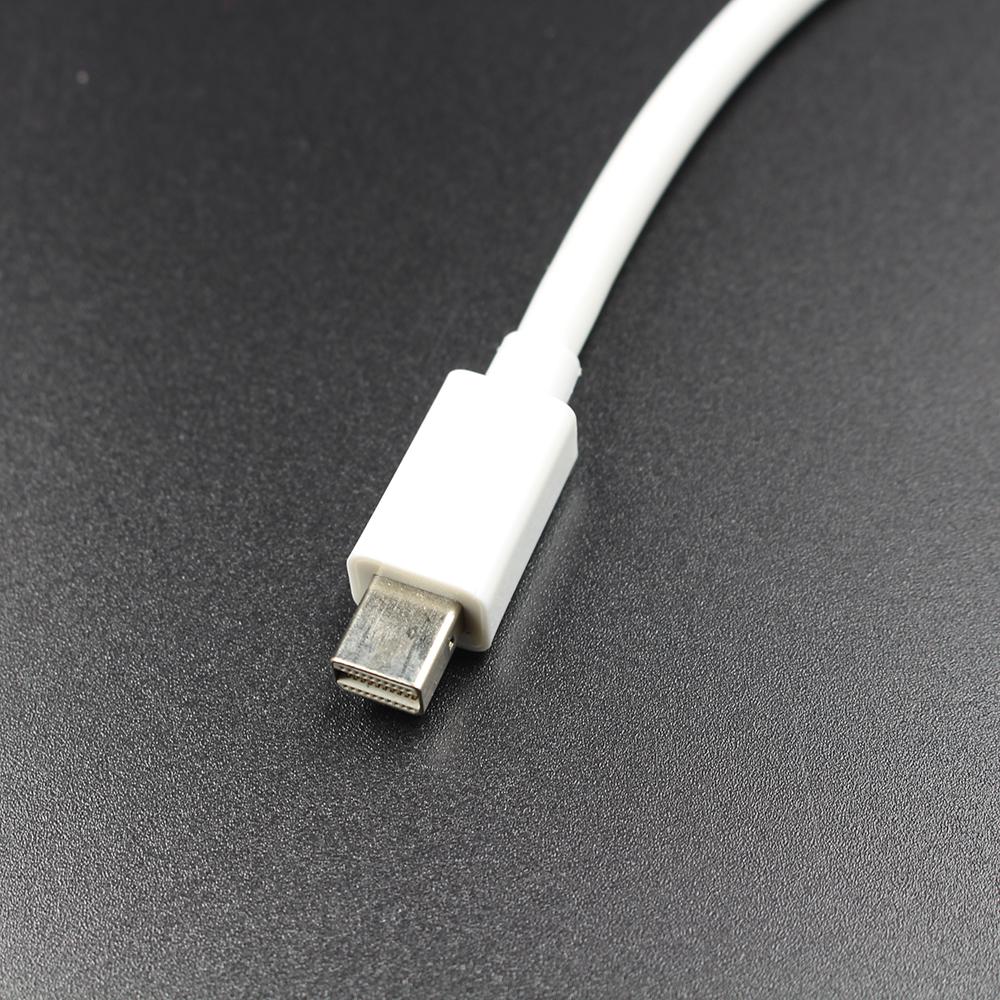 3-in-1 Mini DisplayPort DP Thunderbolt to DVI VGA HDMI Adapter for MacBook