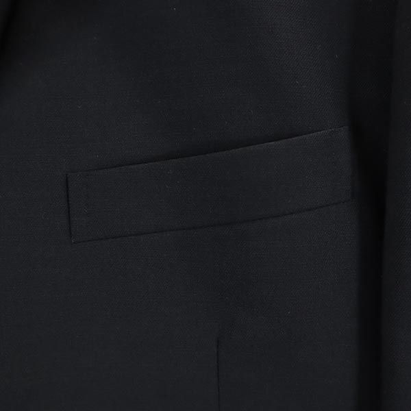 Aquascutum Made In Japan Double Long Sleeve Tailored Jacket AB5 Black Men's Used