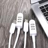 3 In 1 Splitter Usb Multi-function 3A Charger Portable Converter Extension Line Expansion Multi-port HUB Data Cable