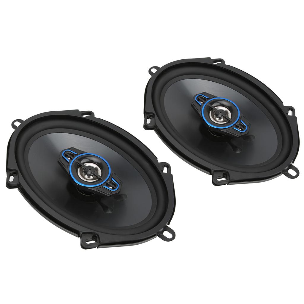 1 Pair 5x7 Inch Car Tweeter Coaxial Speakers 4 Way 350W Car Component Speaker System