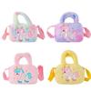 1 Pc Cute Unicorn Messenger Bag for Kids Girl Cartoon Animal Unicorn Crossbody Style Bag for Little Girl Plush Travel Coin Bag