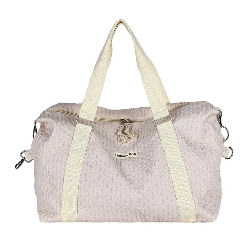 

Fitness Bag Travel Bag Women s Yoga Shoulder Bag Dry Wet Separation розовый