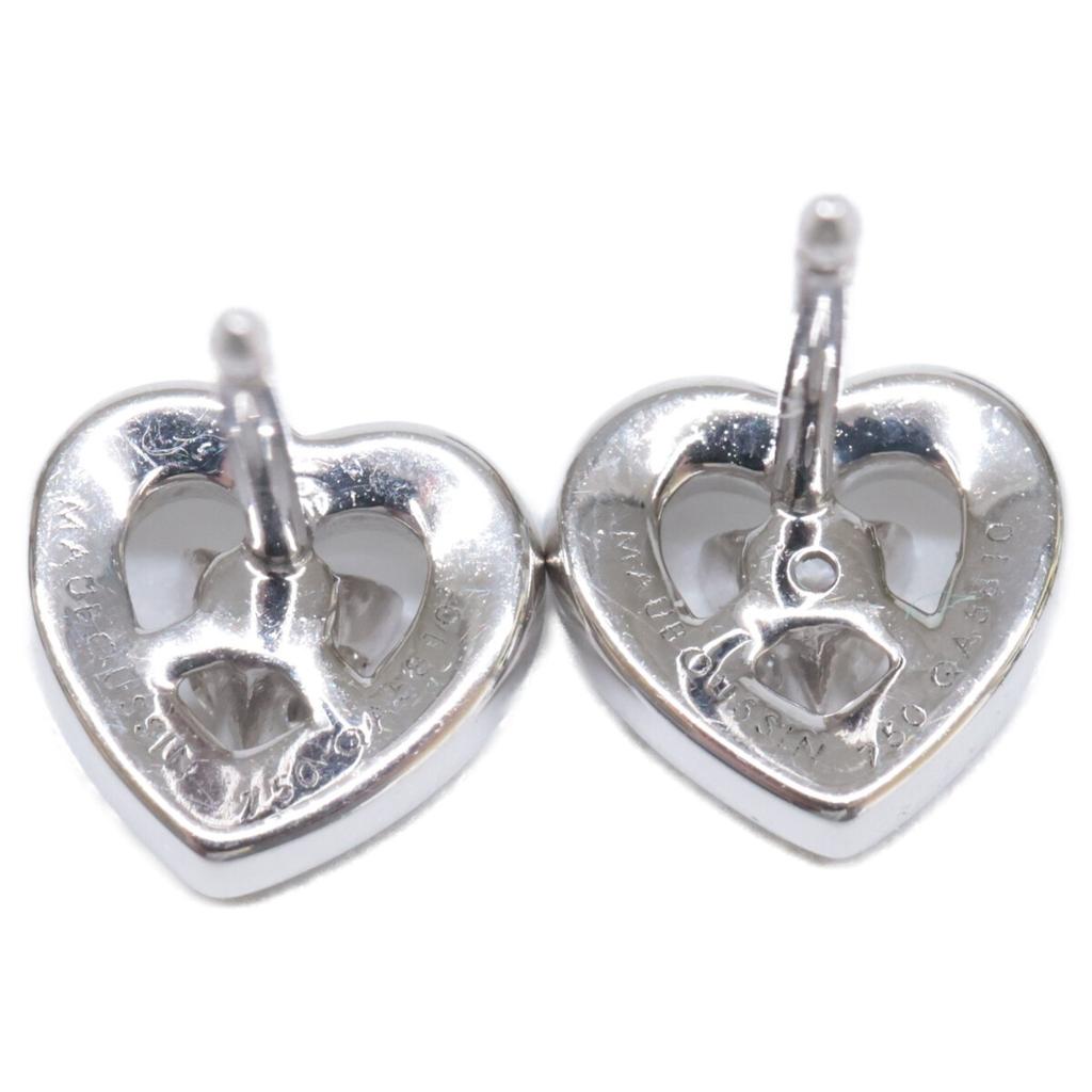 MAUBOUSSIN Excellent condition 750 Love Touch Diamond earring White goldUsed