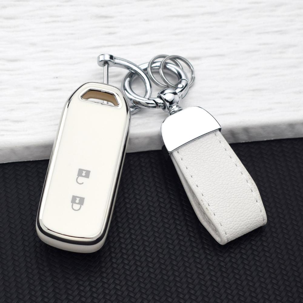 TPU Car Key Case Cover for Honda N-BOX JF1 JF2 N-BOX Custom JF3 JF4 N-BOX+Plus N-One N Wagon Key Fob Protector Car Keychain Bag