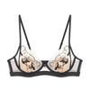 French Embroidered Lace Rabbit Ear Push-Up Bra Set