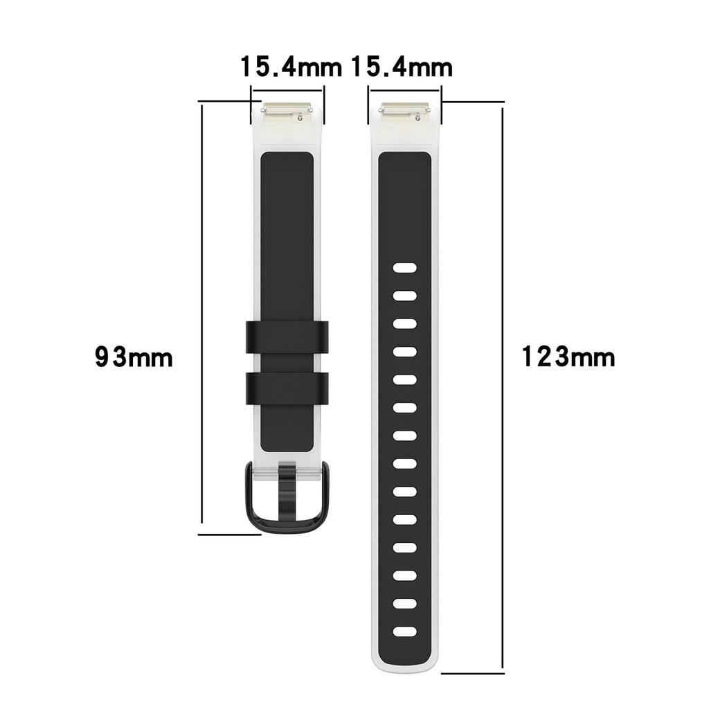 Watchband Smart Bracelet for Fitbit Inspire3 Watch Band Sport Silicone Wrist Transparent Strap for Fitbit Inspire 3 Watch