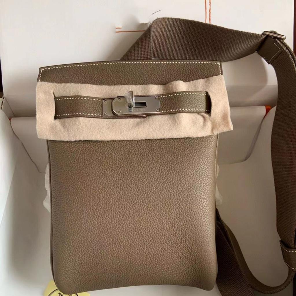New Style Unisex Single Shoulder Bag TOGO Top Layer Cowhide Hardware Five-Gold High-Quality Leather 100% Handmade Women's Bag