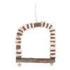 Bird Swing Toy Hanging Swing Perch Stand for Small Parakeets Parrots Birds and CockusesL