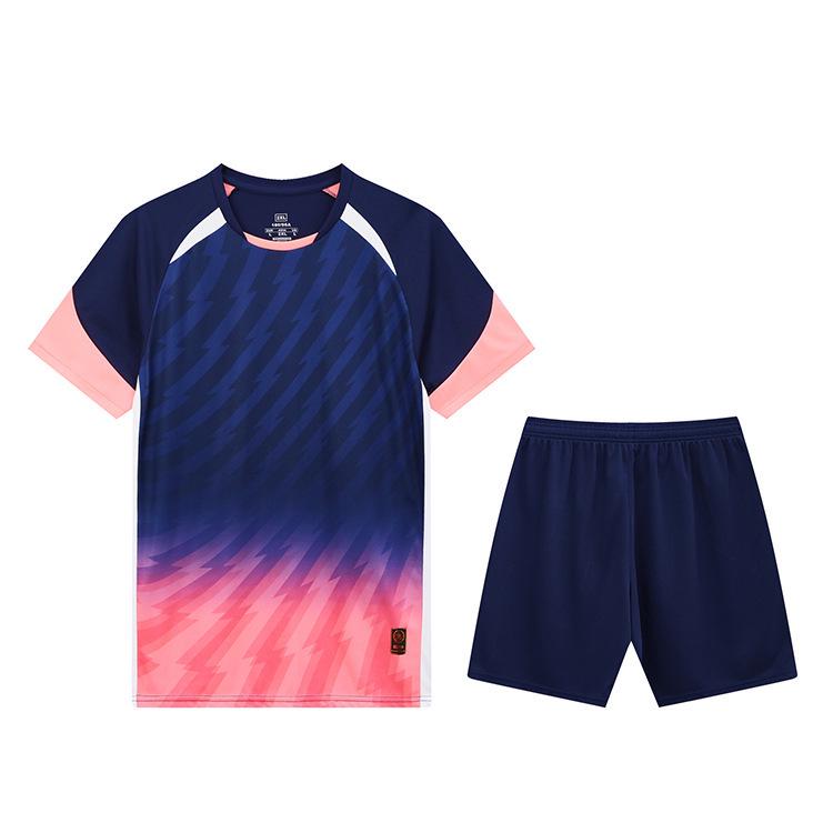 Dětský rychleschnoucí fotbalový dres s krátkým rukávem a potiskem loga pro tým a školní sporty