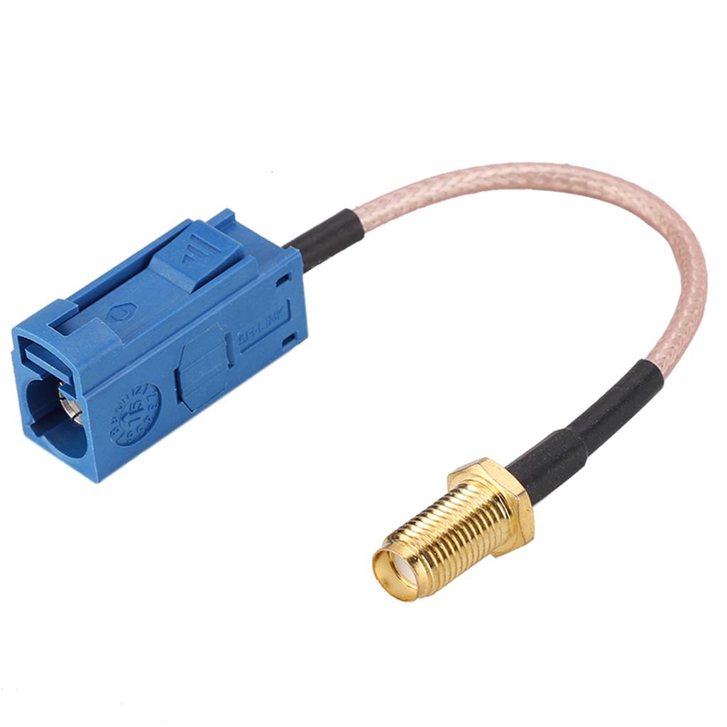 13cm Car GPS Antenna Adapter Cable Fakra To SMA Adapter Fine Copper Connector Cable