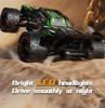 1:16 85KM/H Or 50KM/H 4WD RC Car With LED Remote Control Cars High Speed Drift Monster 4x4 Truck for Kids vs Wltoys 124017 Toys