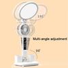 LED Ambient Light Lamp For Desk, 3200mAh Rechargeable Battery/USB Charging Table Lamp Fan for Study, Desk Reading Lamp