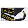 Class of 2026 Graduation Cap Sash Badge Set I Graduated Satin Stole