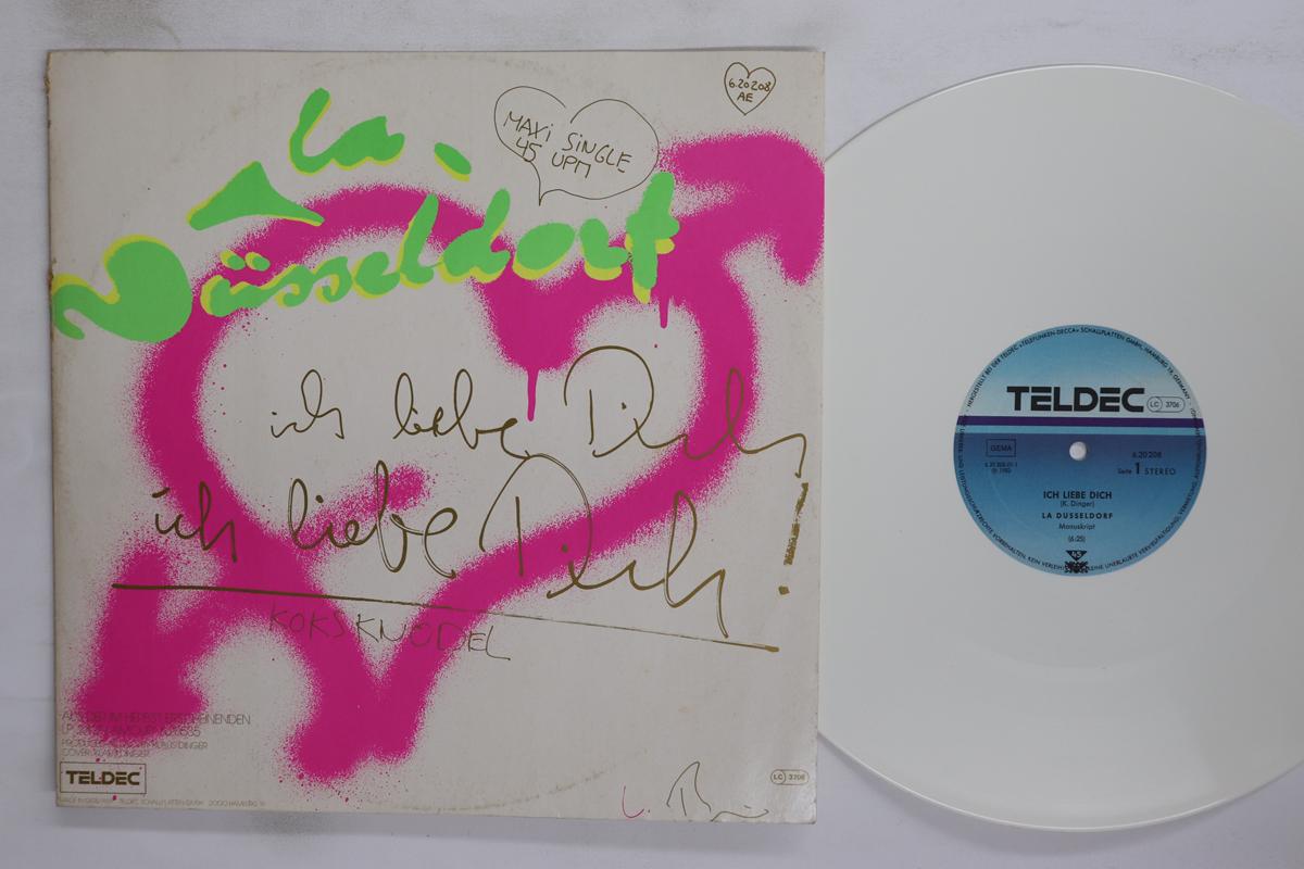 

12inch Record LA DUSSELDORF Ich Liebe Dich 620208 TELDEC 1983 Germany Rock Used