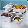 Happy Mommy Commercial Stainless Steel Gastronorm Food Pan with Lid