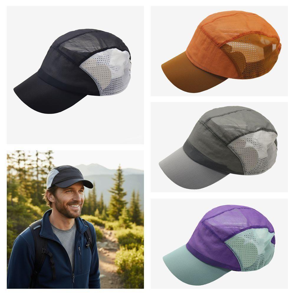 Breathable Sun Protection Cap Adjustable Visor Cap Creative Gift Outdoor Hat Hiking