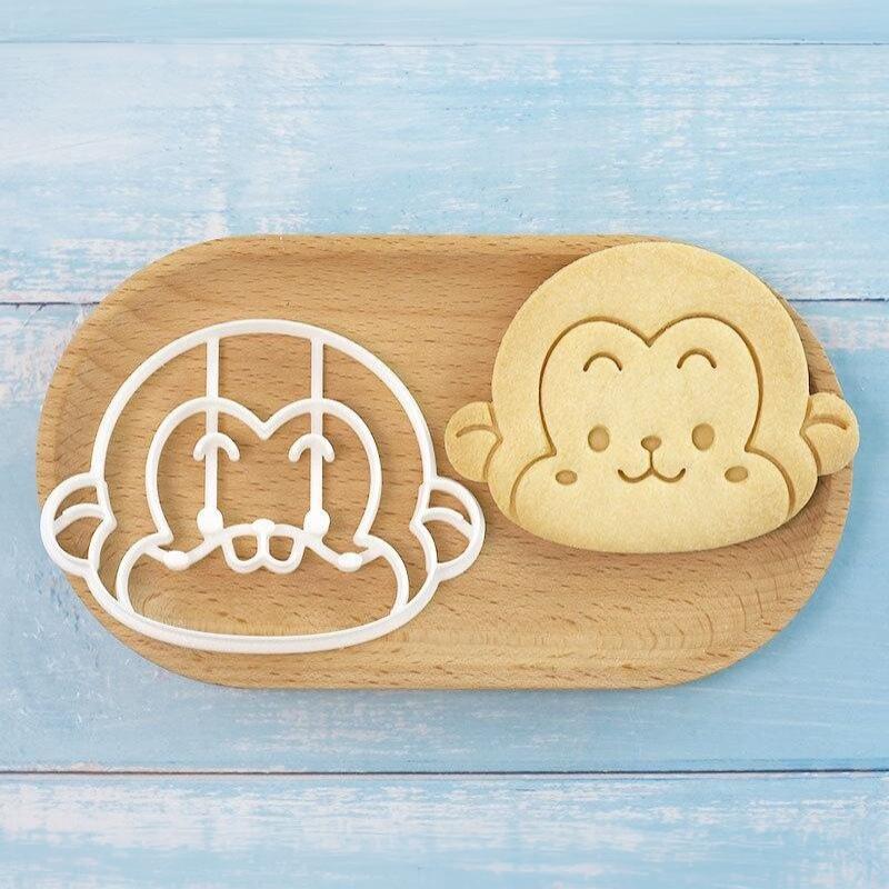 Animal Cookie Cutters Set 1 Pcs 3D Animal Shapes Food Safe Baking Molds for Festival Party DIY Cookie Baking Gifts