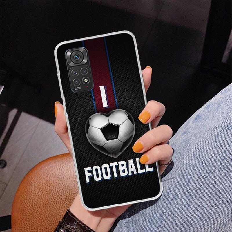 Football Soccer Ball Design Phnoe Case for Phnoe Case for Xiaomi Redmi Note 15 14 14S 13 Pro Plus 12 12S 11S 11E 10S 10 11T 5G U