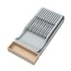Kitchen Plastic Adjustable Expandable Eco-Friendly Modern Cutlery Drawer Organizer Tray with Divider for Cabinets