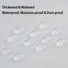 Waterproof Dustproof Thickened Hanger Cover Peva Dust Cover for Clothes Clear Protector Cover for Hanging Clothes YWFCZ03