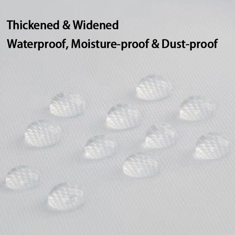 Waterproof Dustproof Thickened Hanger Cover Peva Dust Cover for Clothes Clear Protector Cover for Hanging Clothes YWFCZ03
