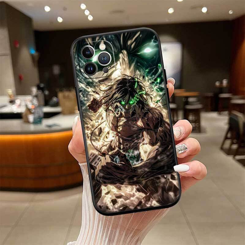 Eren Titan Attacks Case for Samsung Note 20 10 S25 Plus Ultra Lite FE M20 M21 M30 M31 M51 A11 A26 A51 A52 A53 A56 A70 A71 A72 A73
