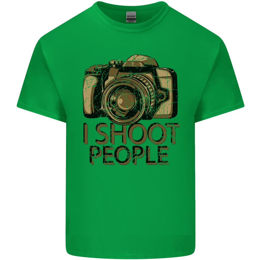 Photography I Shoot People Photographer Unisexs Light Cotton TShirt