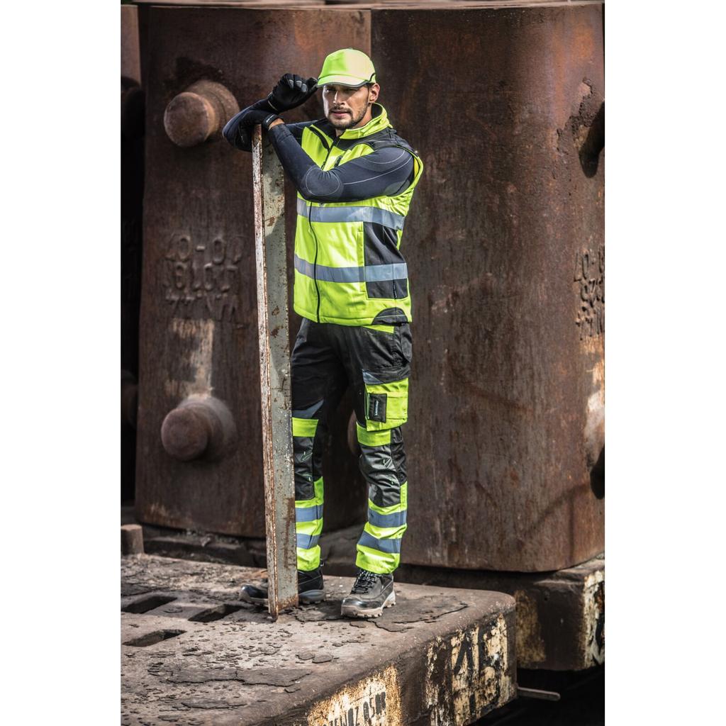 Black and Yellow High Visibility Trousers, "", Ce, Lahti