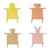 Baby Comforter Blanket With Dual Layer Cotton Gauze Soft Plush Toy For Newborns