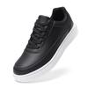 MAEDEF Unisex Casual Shoes Lightweight Breathable Sports Style Small White Shoes PU Leather Footwear Flat Sneaker for Men Women
