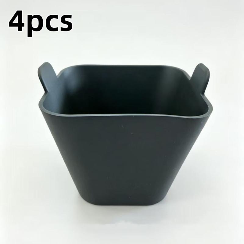 4Pcs Reusable Nonstick Silicone Ramekins Easy Release Air Fryer Muffin Cups Egg Baking Molds for Camping Baking