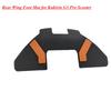 Rubber & Silicone Rear Wing Foot Mat for Kukirin G3 Pro Scooter, Anti-Slip Wear-Resistant Deck Pad, Replacement Part