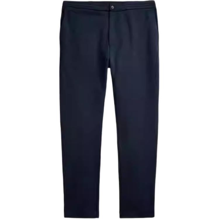 Polo Ralph Lauren Solid Color Zipper Mid-Rise Tapered Casual Pants Men bottoms Blue MNPOPNT1BQ20445-410