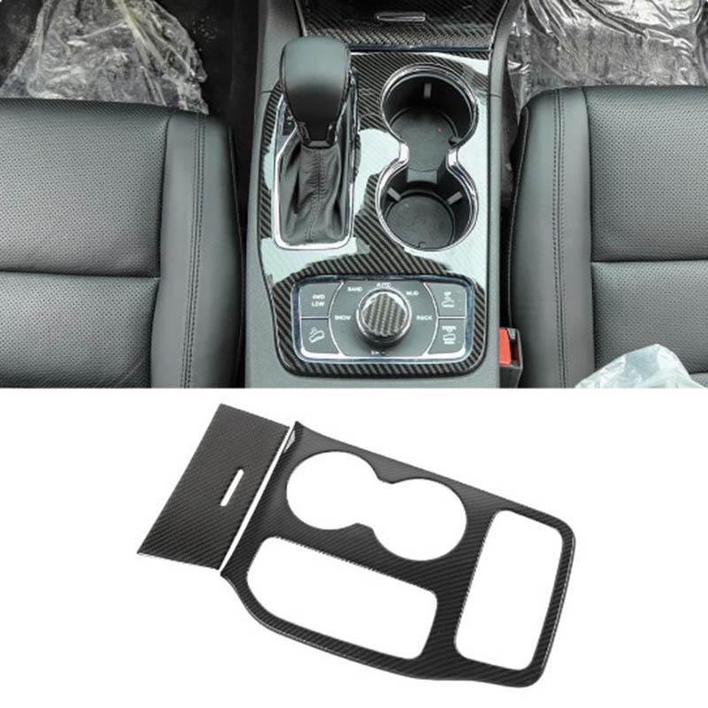 Fits 2011-2021 Jeep Grand Cherokee Front Storage Box Decorative Stickers