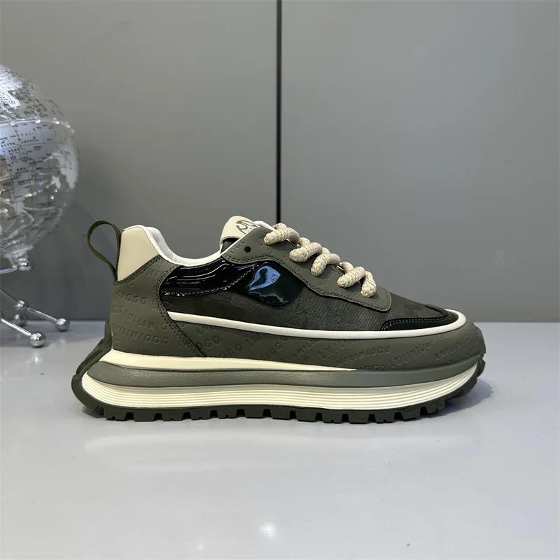 

Fashion New Luxury Men s Shoes Mesh Breathable and Comfortable Soft Bottom Running Sneakers Fashionable and Versatile Casual Shoes 44 зелёный