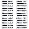XDrive 20i 30i 35i 40i 50i 30d 35d 40d car fender emblem trunk badge sticker for BMW X1 X3 X4 X5 X6 X7 PS9