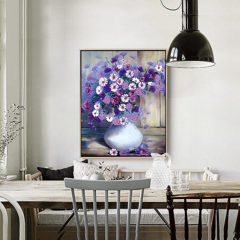 huacan Full Diamond Painting Wedding Decoration 3D Flower Diamond Embroidery 5D DIY Cross Stitch Diamond Mosaic Needlework