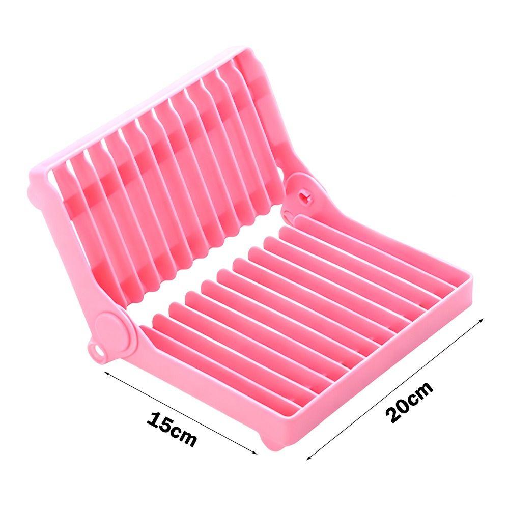 Foldable Design Dish Drying Rack Multicolor Storage Holder Kitchen Drainer  Kitchen Organization