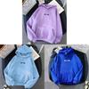 Womens Autumn Winter Hoodie With Print Pattern And Fleece Lining For Casual Wear