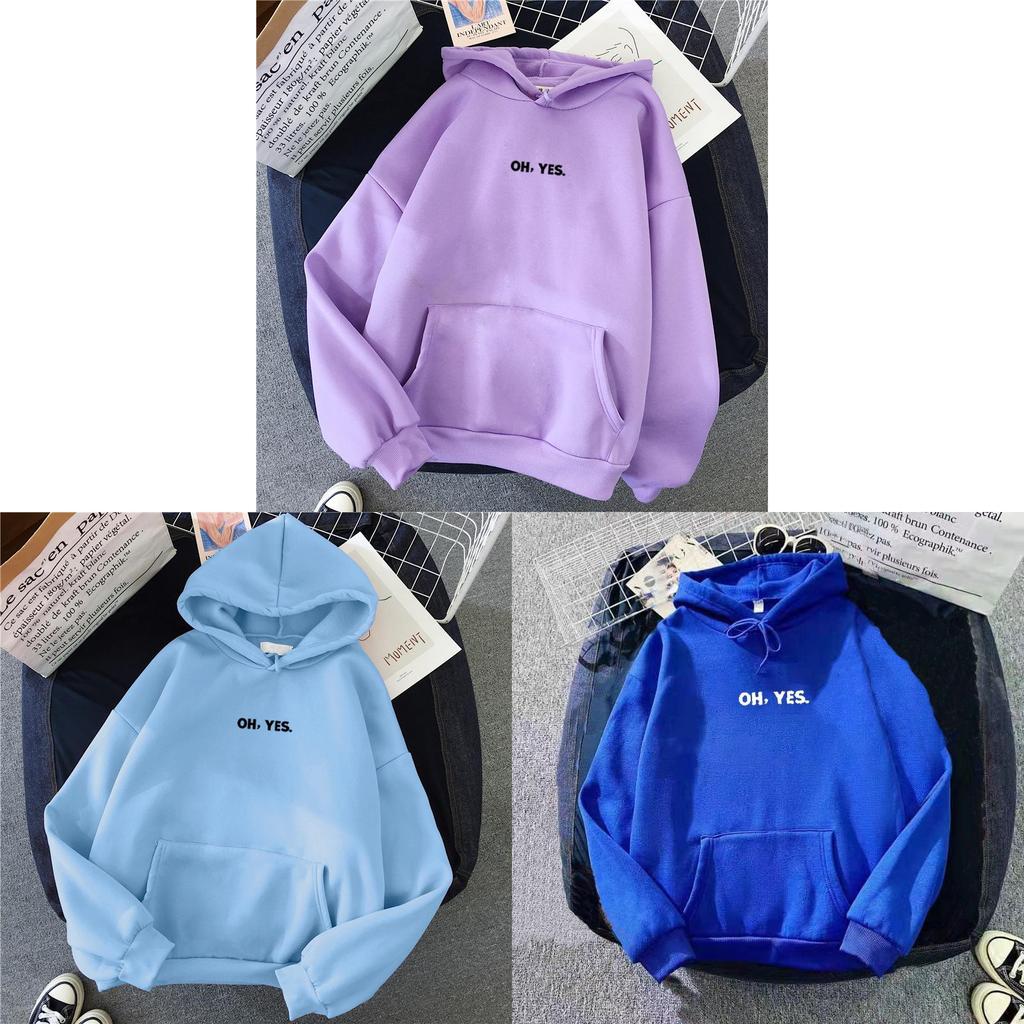 Womens Autumn Winter Hoodie With Print Pattern And Fleece Lining For Casual Wear