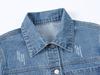 2026 Korean Style Slim Fit Short Denim Jacket for Women - Versatile Casual Spring/Autumn Top