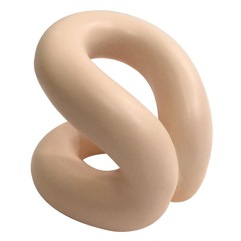 

Простой современный креативный геометрический узел орнаменты письменный стол туалетный столик настольный стеллаж для хранения дисплей художественные украшения