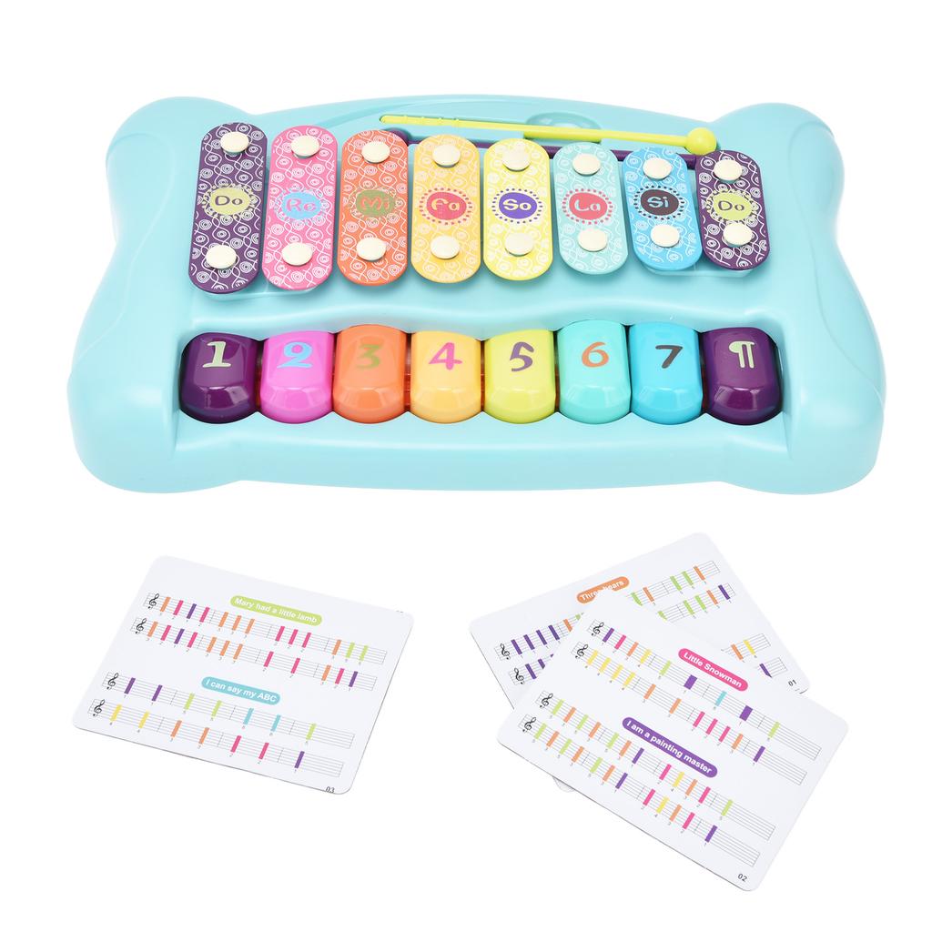 Baby Piano Xylophone Toy Multicolored Keyboard Musical Xylophone Piano Educational Instruments for