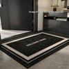 Velvet Minimalist Diatom Mud New Year Blessing Water-Absorbing Floor Mat