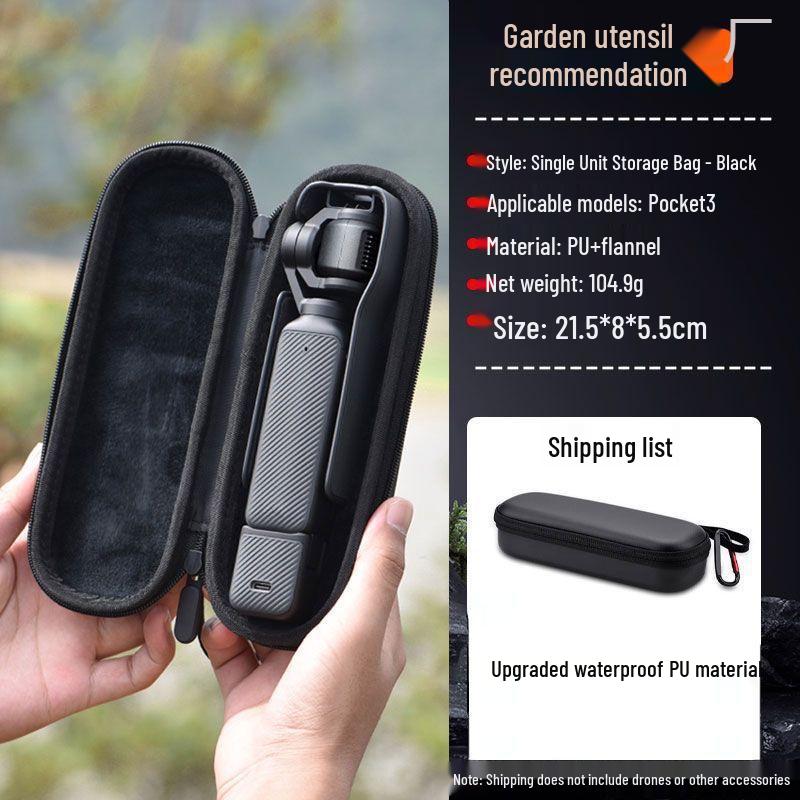 Сумка для хранения DJI Pocket 3: Портативный жесткий чехол для камеры-подвеса Osmo Pocket For: DJI Pocket 3