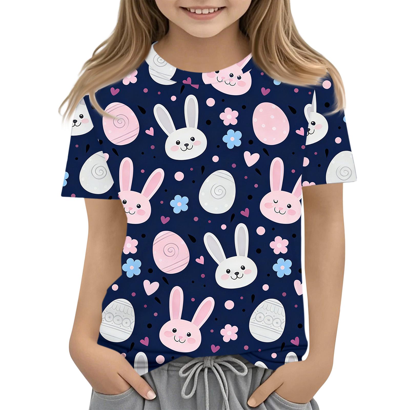 

Футболка с короткими рукавами и круглым вырезом для мальчиков и девочек 160