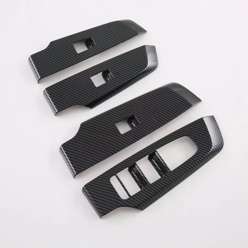 For Mitsubishi Outlander 4 2024 Inner Door Bowl Frame Cover Door Armrest Window Lift Buttons Trims Glass Switch Panel