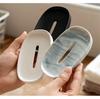 Einfache Keramik Seifenschale Hoteltoilette Kreative Ablauf Seifenbox Halter Seifenorganisation Nordische Zuhause Badezimmerzubehör