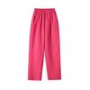 Cotton and Linen Plaid Pants Summer Thin Women's Clothing Bubble Eight or Nine Points Pants Casual High Waist Thin Loose Straight Pants